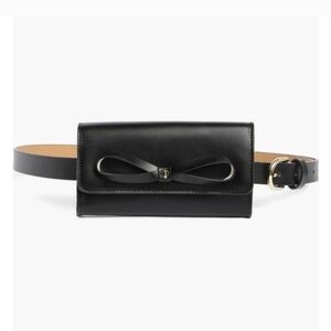 Kate Spade Black Bow Belt Bag Size L / XL